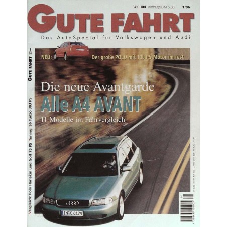 Gute Fahrt Heft 1 / Januar 1996 - Alle Audi A4 Avant