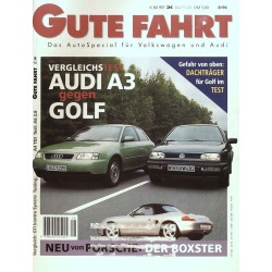 Gute Fahrt Heft 8 / August 1996 - Audi A3 gegen Golf
