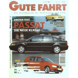 Gute Fahrt Heft 10 / Oktober 1996 - Passat die neue Klasse
