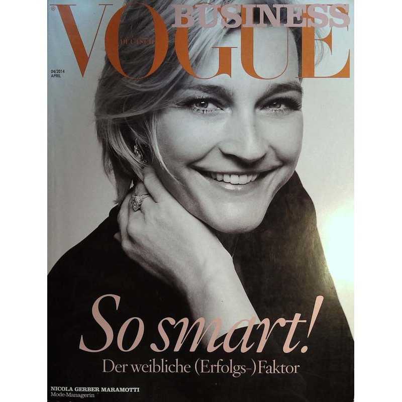 Vogue Business 4/April 2014 - So smart!