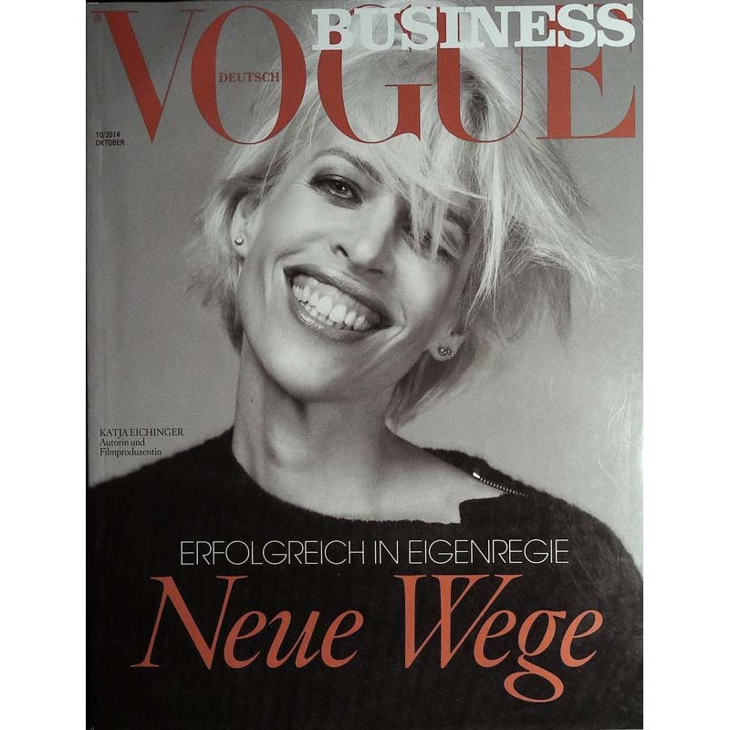 Vogue Business 10/Oktober 2014 - Neue Wege