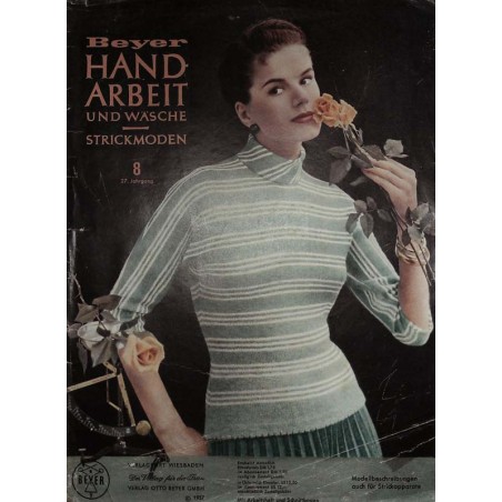 Beyers Handarbeit Heft 8/August 1957 - Streifenmuster