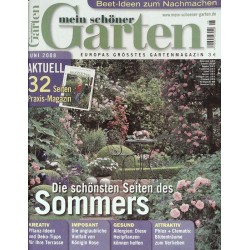 Mein schöner Garten / Juni 2008 - Die Seiten des Sommers