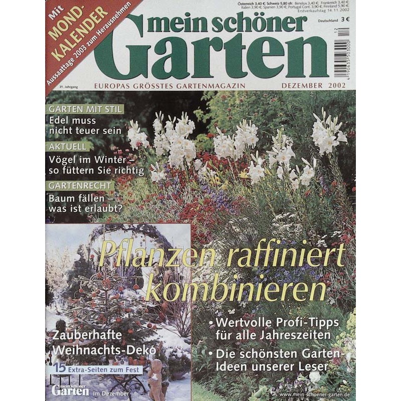 Mein schöner Garten / Dezember 2002 - Pflanzen kombinieren