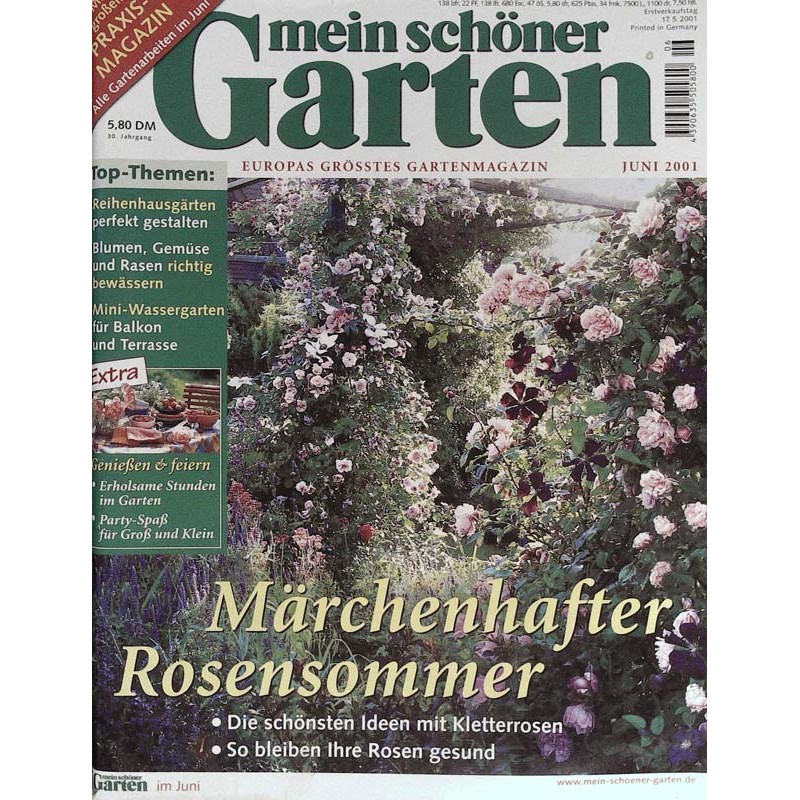 Mein schöner Garten / Juni 2001 - Märchenhafter Rosensommer