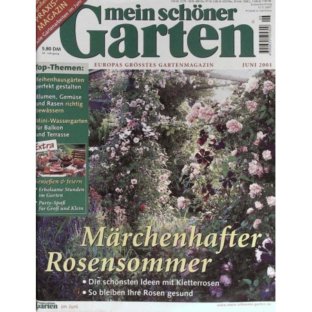 Mein schöner Garten / Juni 2001 - Märchenhafter Rosensommer