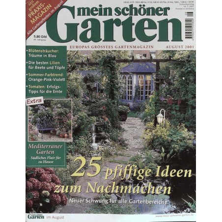 Mein schöner Garten / August 2001 - 25 pfiffige Ideen