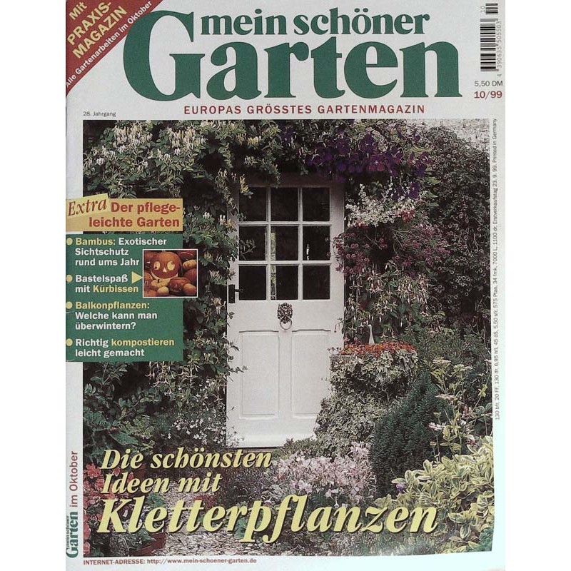 Mein schöner Garten / Oktober 1999 - Kletterpflanzen