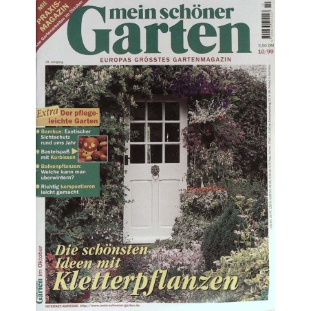 Mein schöner Garten / Oktober 1999 - Kletterpflanzen
