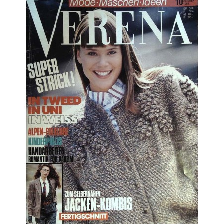 Verena Mode 10/Oktober 1988 - Super Strick!