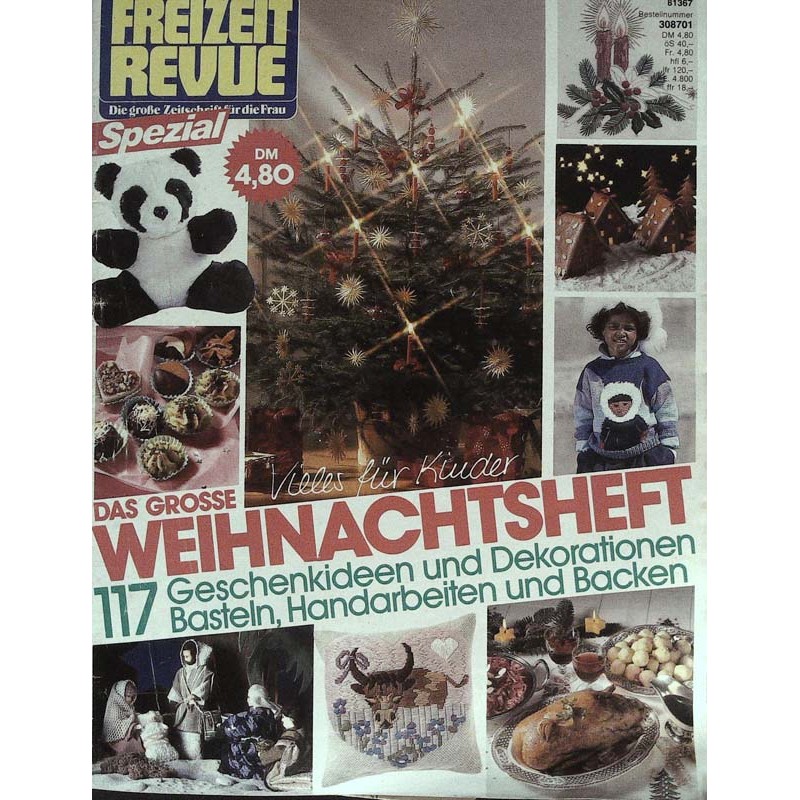 Freizeit Revue Spezial von 1987 - Das große Weihnachtsheft
