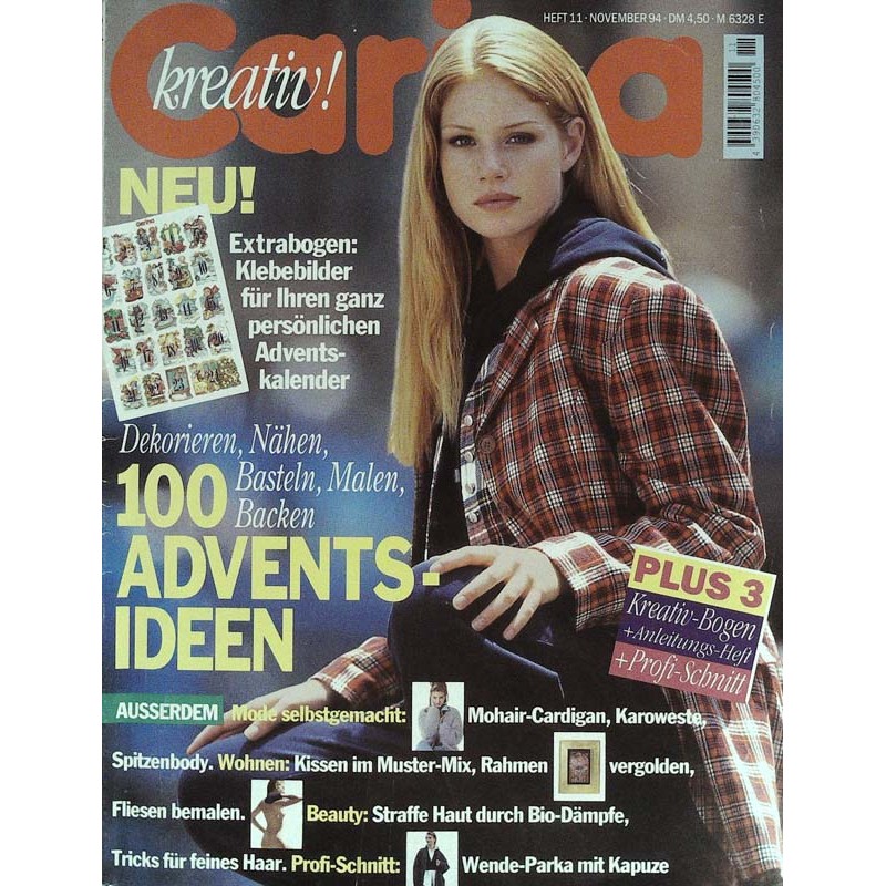 Carina 11/November 1994 - 100 Advents-Ideen