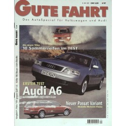 Gute Fahrt Heft 4 / April 1997 - Erster Test Audi A6