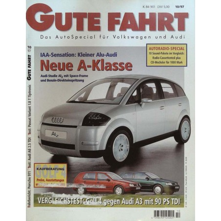 Gute Fahrt Heft 10 / Oktober 1997 - Kleiner Alu-Audi