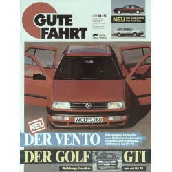 Gute Fahrt Heft 2 / Februar 1992 - Der VW Vento