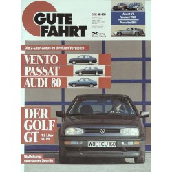 Gute Fahrt Heft 5 / Mai 1992 - Der Golf GT