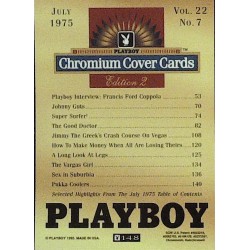 Playboy Chromium Cover Cards Ed. 2 | No.148 | July 1975