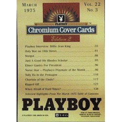 Playboy Chromium Cover Cards Ed. 2 | No.146 | March 1975
