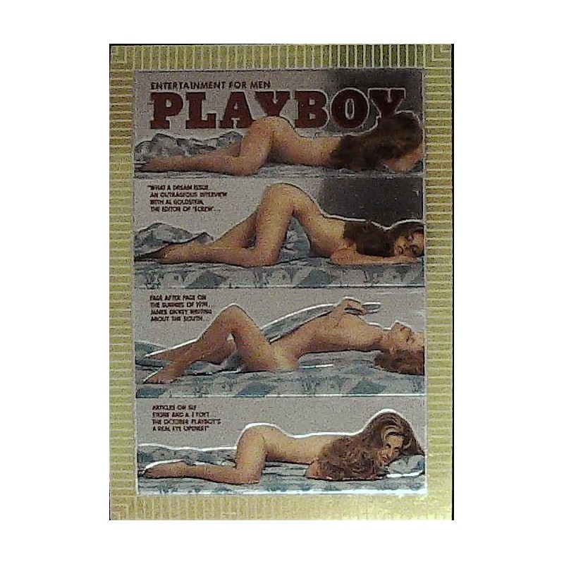Playboy Chromium Cover Cards Ed. 2 | No.145 | October 1974