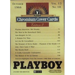 Playboy Chromium Cover Cards Ed. 2 | No.122 | October 1966