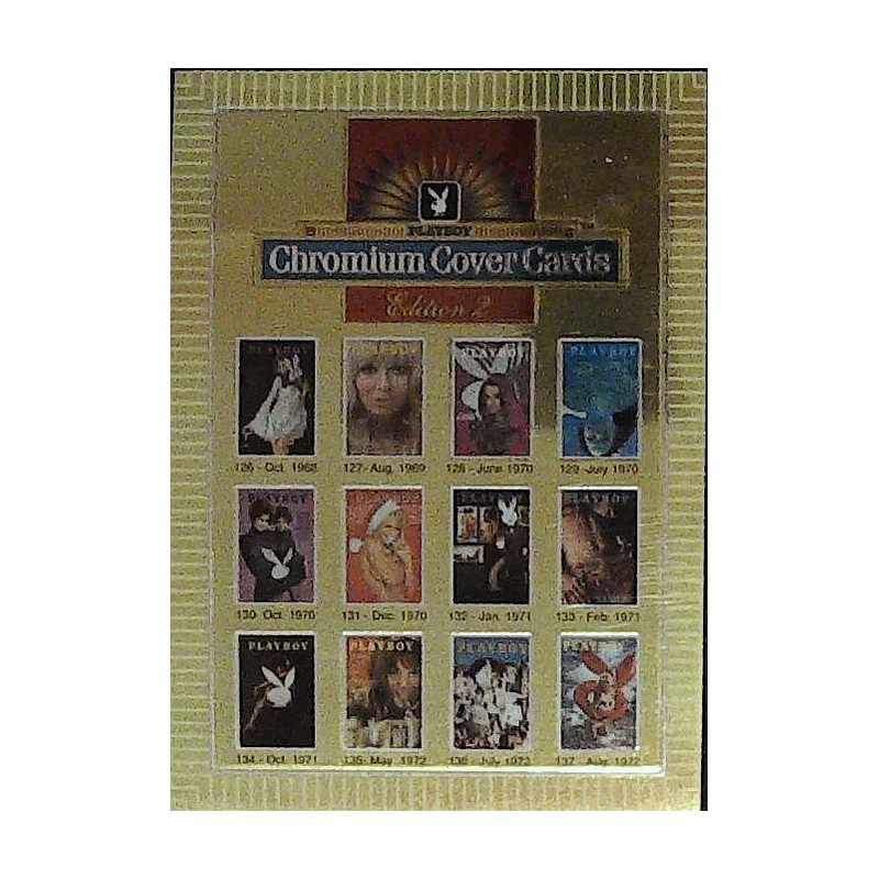 Playboy Chromium Cover Cards Ed. 2 | No.140 | Checklist 2