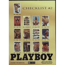 Playboy Chromium Cover Cards Ed. 2 | No.140 | Checklist 2