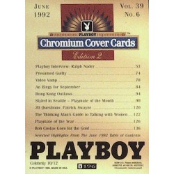 Playboy Chromium Cover Cards Ed. 2 | No.196 | June 1992
