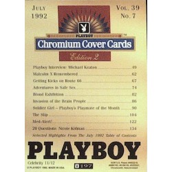 Playboy Chromium Cover Cards Ed. 2 | No.197 | July 1992