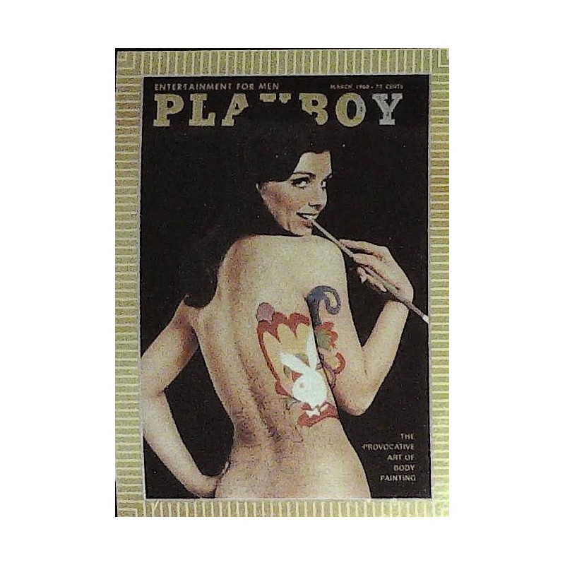 Playboy Chromium Cover Cards Ed. 2 | No.125 | March 1968