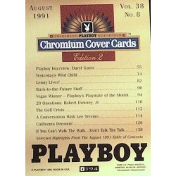 Playboy Chromium Cover Cards Ed. 2 | No.194 | August 1991