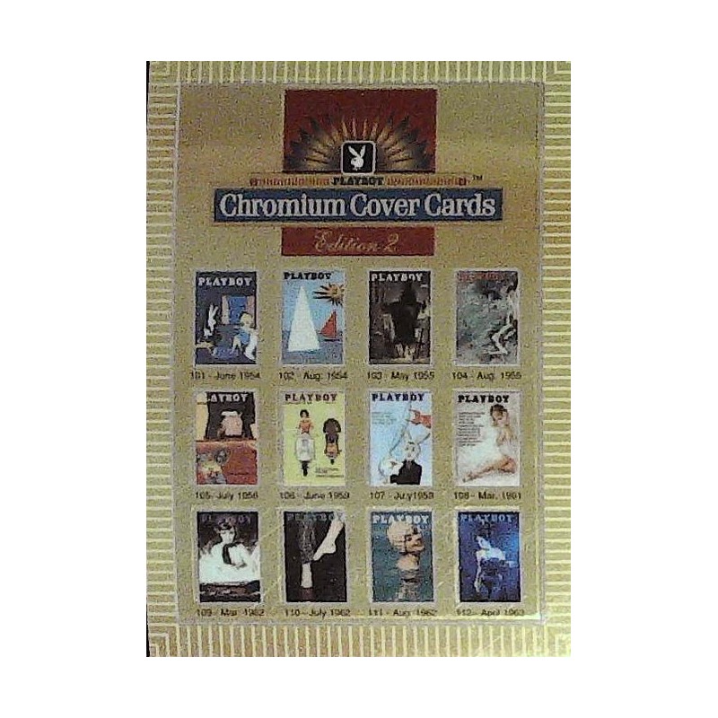 Playboy Chromium Cover Cards Ed. 2 | No.120 | Checklist 1