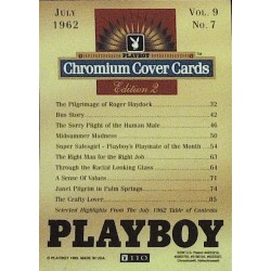 Playboy Chromium Cover Cards Ed. 2 | No.110 | July 1962