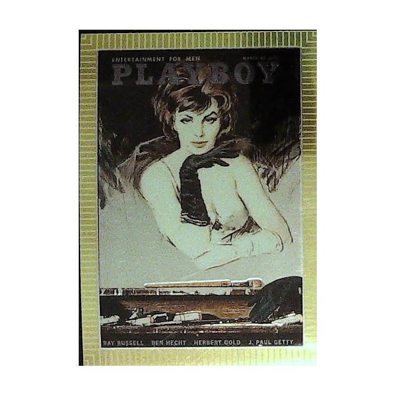Playboy Chromium Cover Cards Ed. 2 | No.109 | March 1962