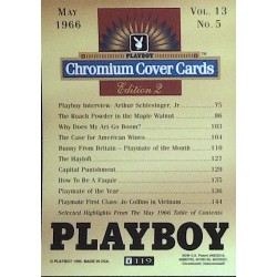 Playboy Chromium Cover Cards Ed. 2 | No.119 | May 1966
