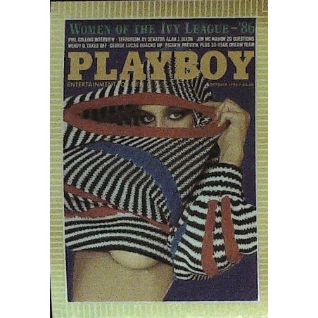 Playboy Chromium Cover Cards Ed. 2 | No.178 | October 1986