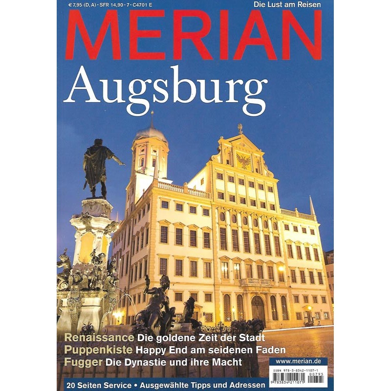 MERIAN Augsburg 7/64 Juli 2011