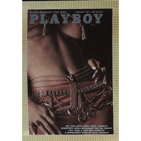 Playboy Chromium Cover Cards Ed. 2 | No.133 | February 1971