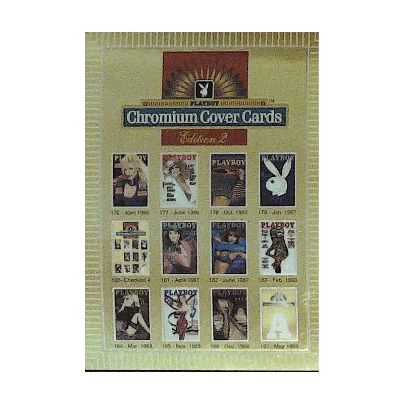 Playboy Chromium Cover Cards Ed. 2 | No.180 | Checklist 4