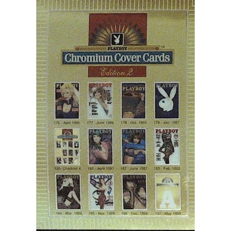 Playboy Chromium Cover Cards Ed. 2 | No.180 | Checklist 4
