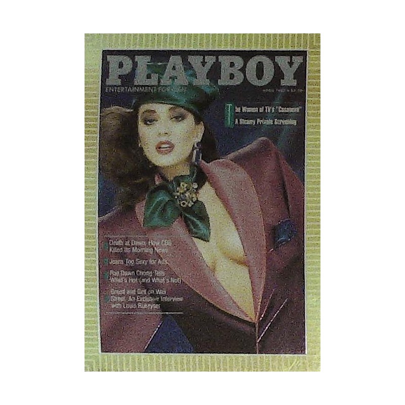 Playboy Chromium Cover Cards Ed. 2 | No.181 | April 1987