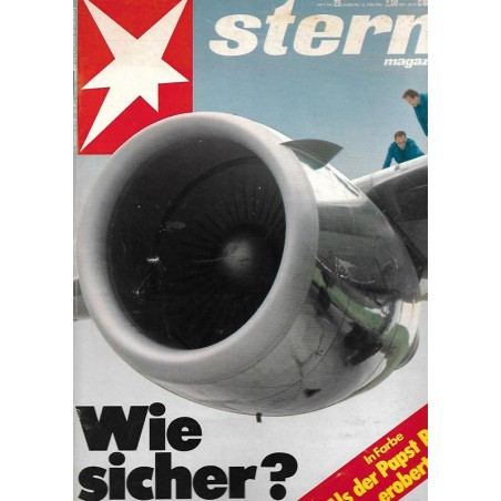 stern Heft Nr.25 / 13 Juni 1979 - Wie sicher?