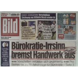 Bild Zeitung Donnerstag, 4 September 2025 - Bürokratie-Irrsinn