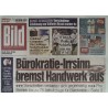 Bild Zeitung Donnerstag, 4 September 2025 - Bürokratie-Irrsinn