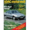 ADAC Motorwelt Heft.9 / September 1986 - NEU: Opel Omega
