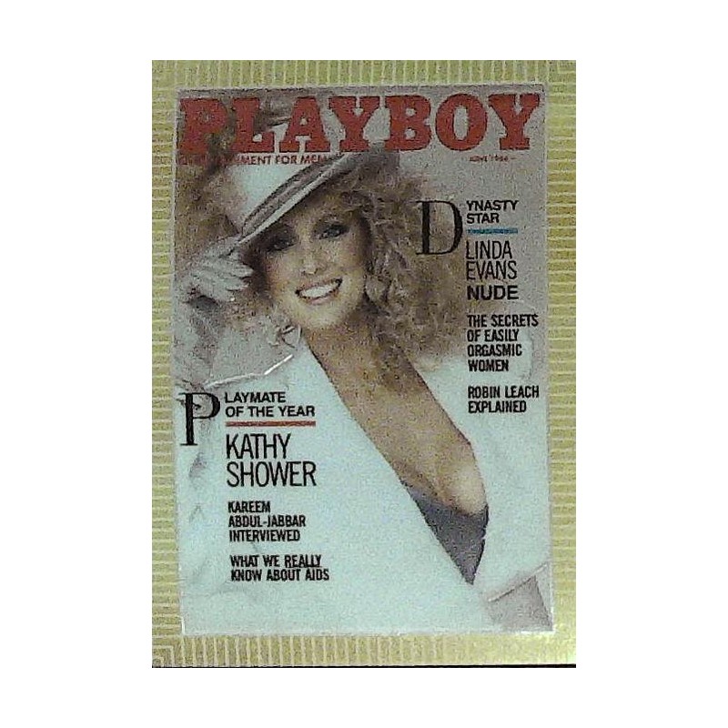 Playboy Chromium Cover Cards Ed. 2 | No.177 | June 1986