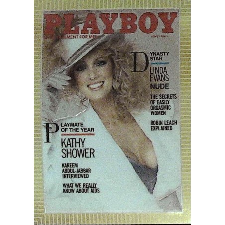 Playboy Chromium Cover Cards Ed. 2 | No.177 | June 1986