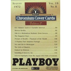 Playboy Chromium Cover Cards Ed. 2 | No.137 | August 1972