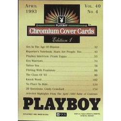 Playboy Chromium Cover Cards Ed. 1 | No.95 | April 1993