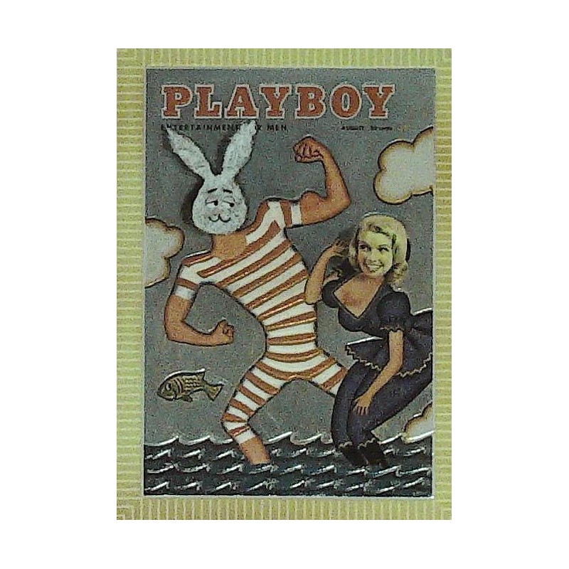 Playboy Chromium Cover Cards Ed. 1 | No.10 | August 1957