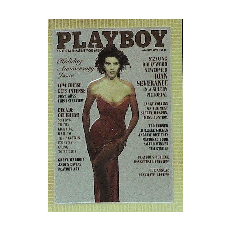 Playboy Chromium Cover Cards Ed. 1 | No.84 | January 1990